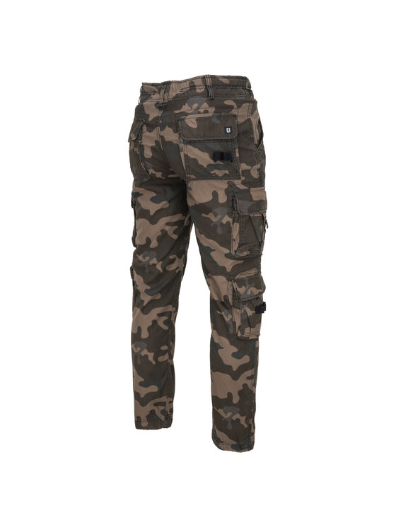 Brandit Brandit Spodnie cargo 1016.4.XXL Brązowy Slim Fit