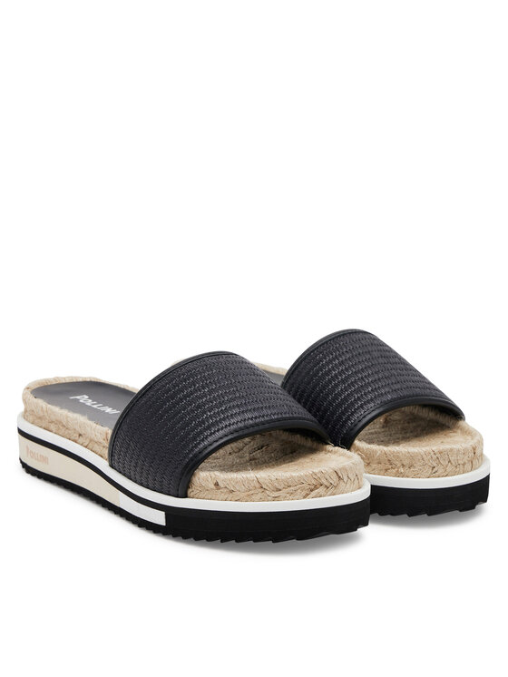 Pollini Pollini Espadrilky SA28295G0MTN100A Čierna