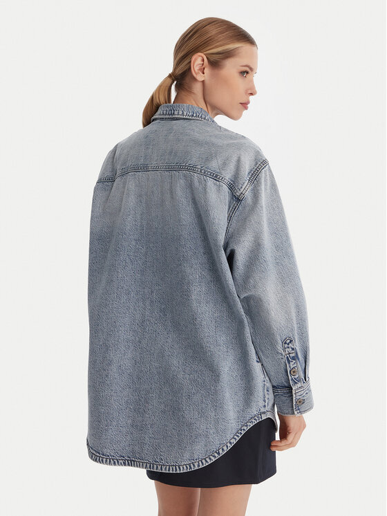 G-Star Raw G-Star Raw džínsová košeľa D26853-D536-G339 Modrá Oversize