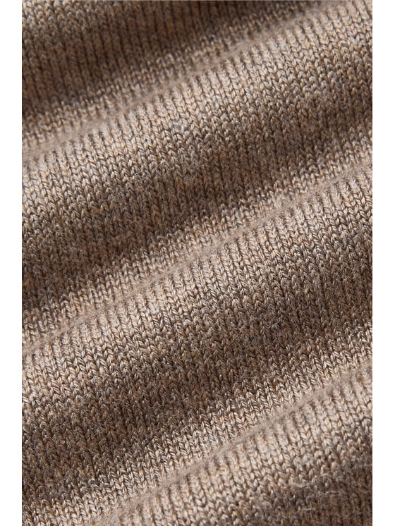 Lancerto Lancerto Sweter Riki SW073225000053 Beżowy Regular Fit