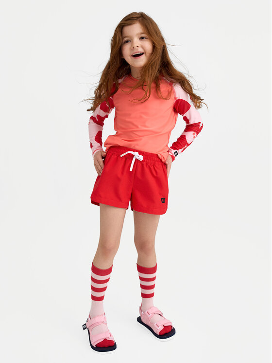 Reima Pantaloncini da bagno Nauru Akva 5200158A Rosso Regular Fit, taglia : 104
