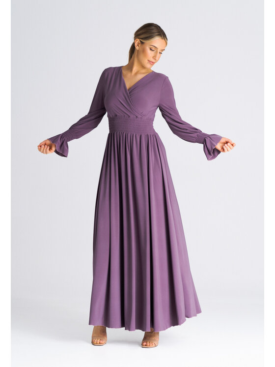FIGL FIGLFIGL Vestito SUKIENKA M940 Viola Regular Fit