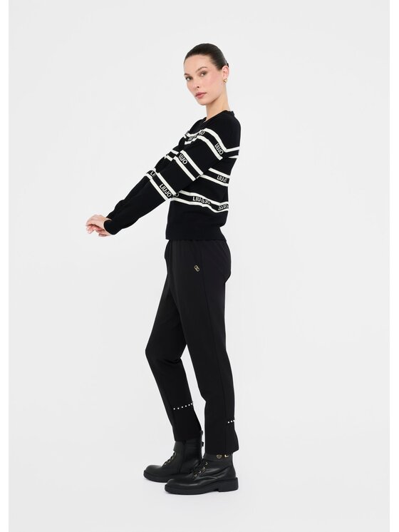 Liu Jo Liu Jo Maglione TF5303MS63L03N66 Nero Regular Fit