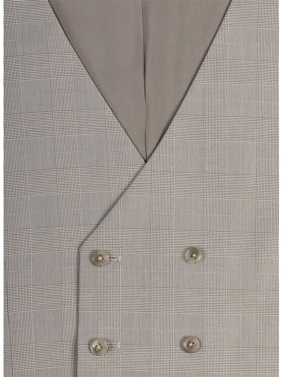Pako Lorente Pako Lorente Kamizelka garniturowa P26SF-8X-009 Szary Slim Fit