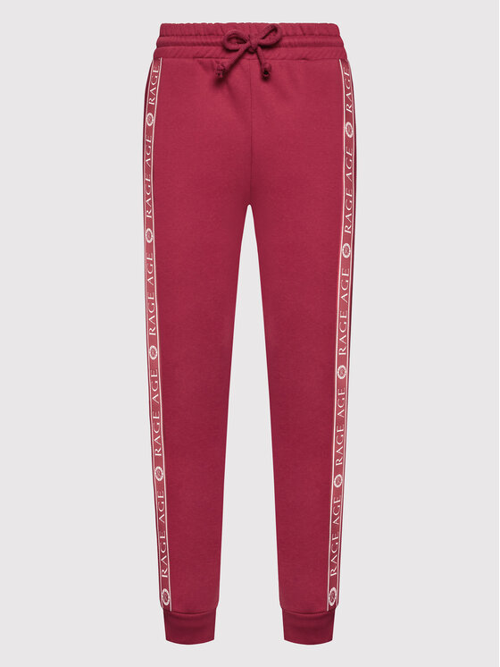 Rage Age Rage Age Pantaloni da tuta Carbon Bordeaux Regular Fit