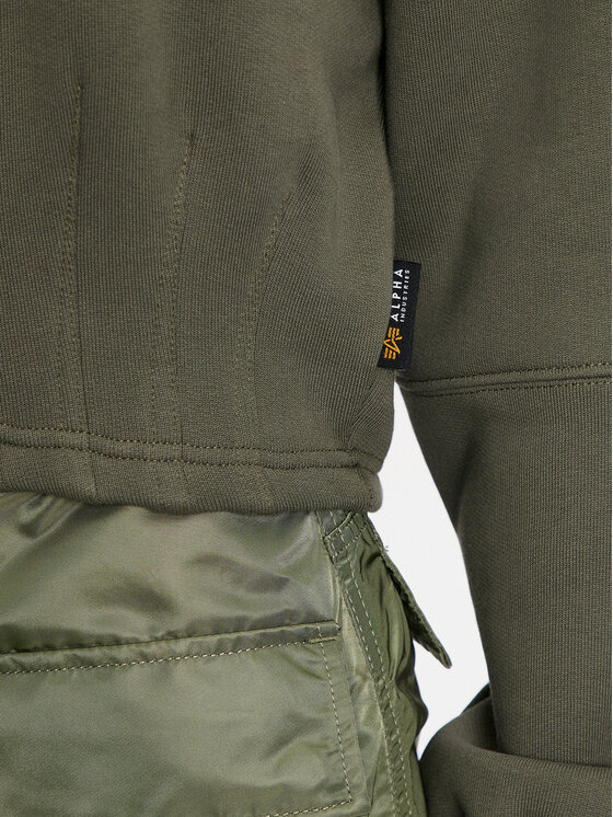 Alpha Industries Alpha Industries Pulóver 148031 Zöld Regular Fit
