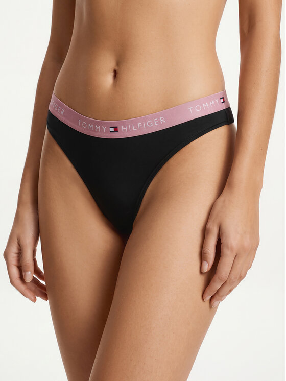 Tommy Hilfiger Tommy Hilfiger Komplet stringów UW0UW05530 Czarny