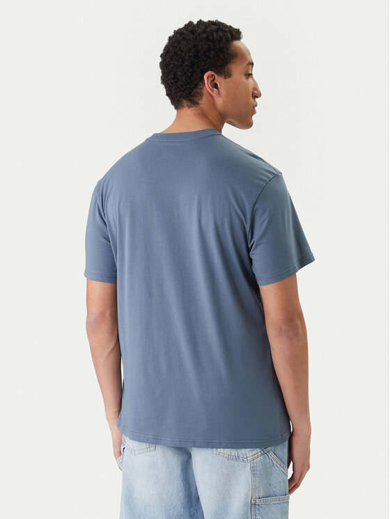Quiksilver Quiksilver T-Shirt Ev Comp Logo EQYZT08182 Niebieski Regular Fit