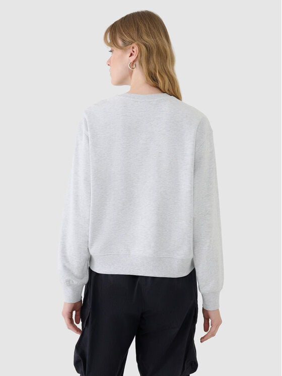 4F 4F Felpa 4FWMM00TSWSF1765-27M Grigio Regular Fit