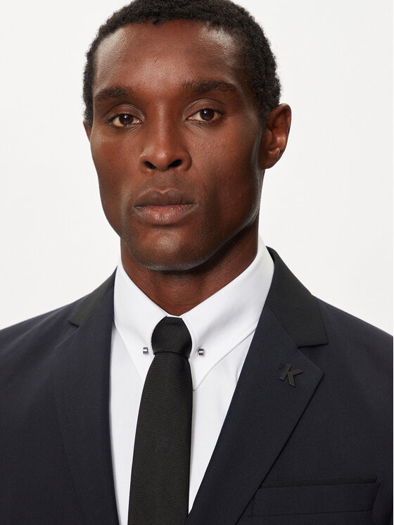 KARL LAGERFELD KARL LAGERFELD Anzug 115244 544008 Dunkelblau Slim Fit