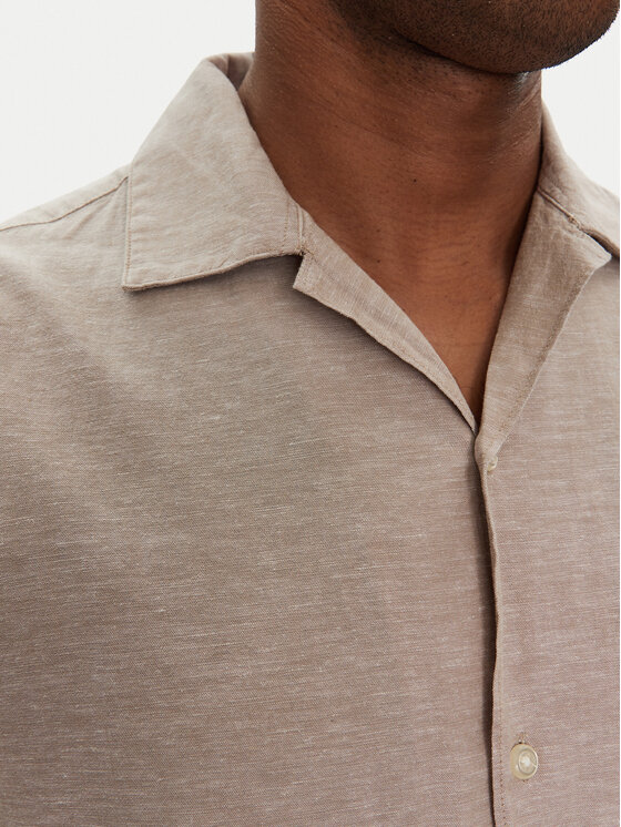 Jack&Jones Jack&Jones Camicia Breeze Resort 12268967 Beige Relaxed Fit
