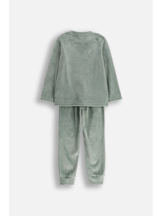 Coccodrillo Coccodrillo Pyžamo ZC5448118PJS-011 Zelená Regular Fit