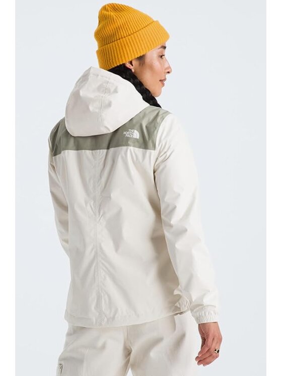 The North Face The North Face Kurtka przeciwdeszczowa ANTORA JACKET Biały Regular Fit