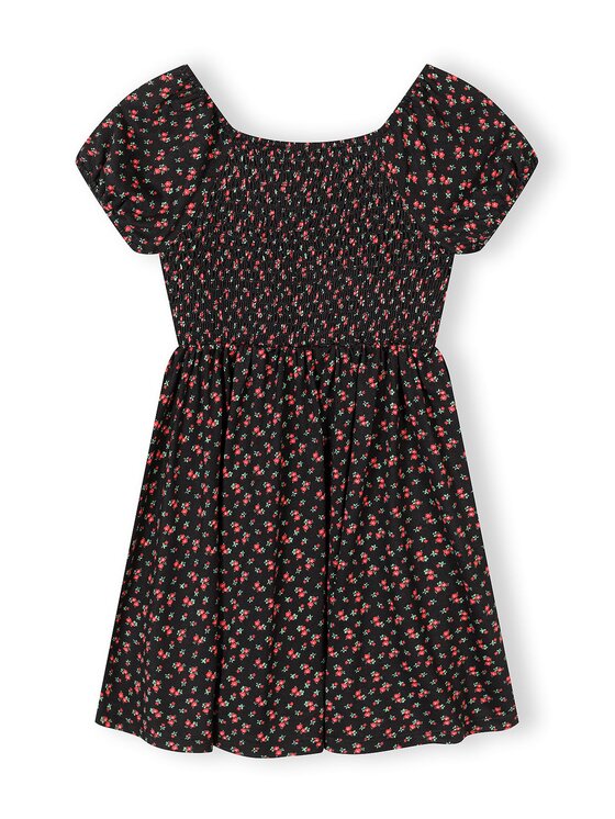 minoti minoti Sukienka codzienna 30DRESS164 Czarny Regular Fit