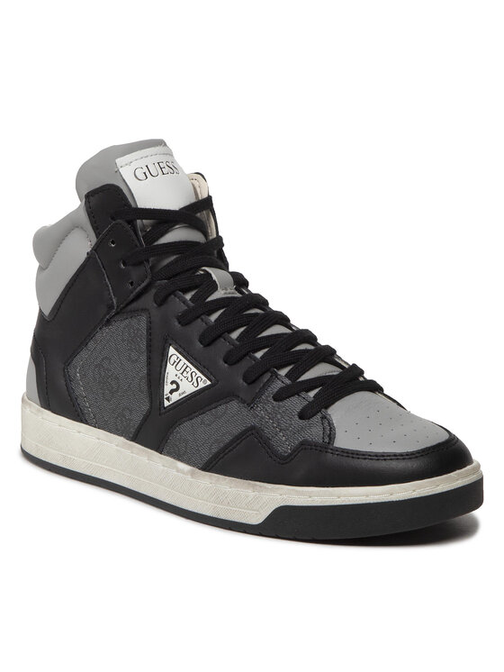 Guess Sneakers Certosa Basket Hi FM6CBH ELL12 Schwarz Modivo