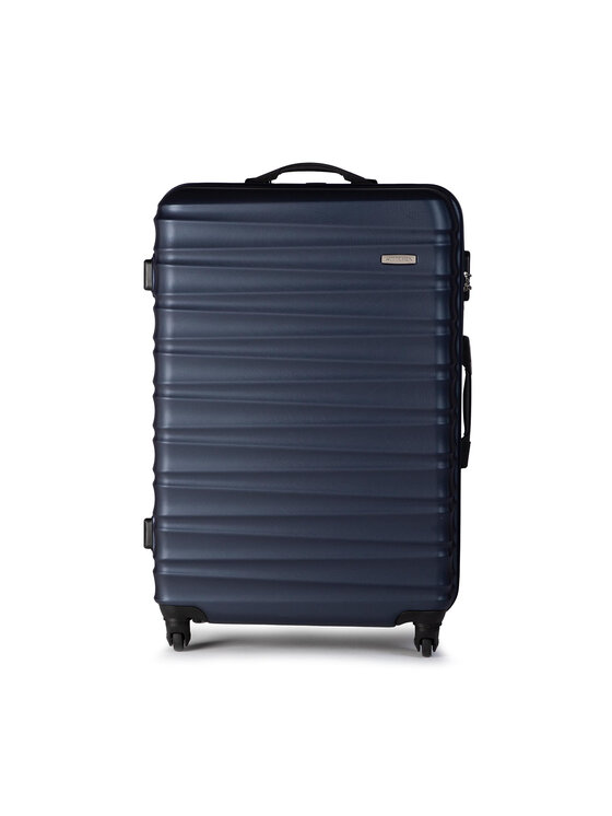 Valigia rigida grande 56-3A-313-91 Blu scuro
