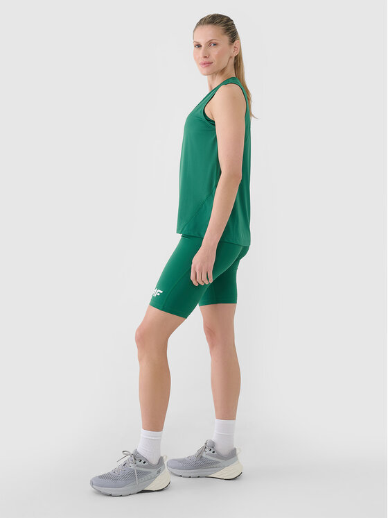 4F 4F Koszulka techniczna NOS Zielony Regular Fit