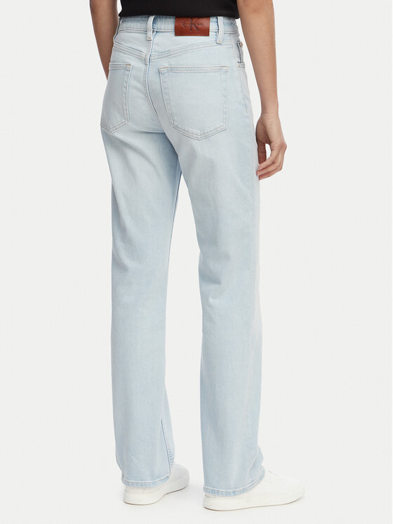 Calvin Klein Jeans Calvin Klein Jeans Farmer LV047F710G Világoskék Straight Fit