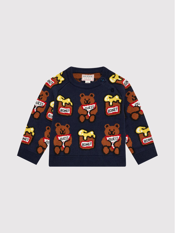 Guess Guess Светр H1YT01 Z2S40 Cиній Regular Fit