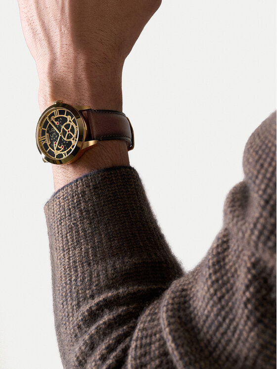 Fossil Fossil Hodinky Townsman Big Tic FS6190 Hnedá