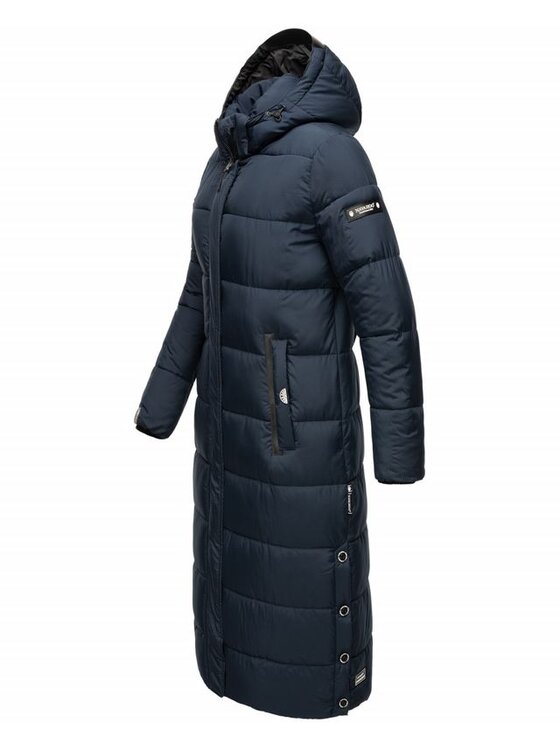 Navahoo Navahoo Kurtka zimowa Isalie Granatowy Casual Fit