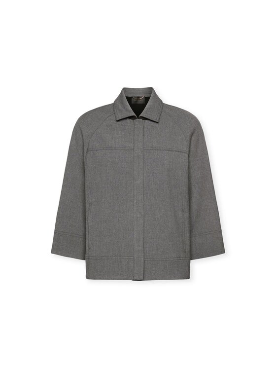 Elena Mirò Elena Mirò Giacca outdoor R045P000078N023 Grigio Boxy Fit