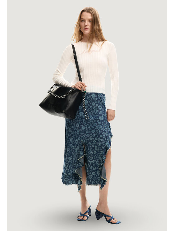 Desigual Desigual Спідниця FAL_ANEM Голубий Casual Fit