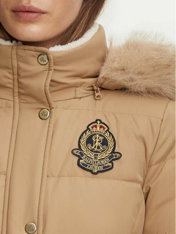 LAUREN RALPH LAUREN LAUREN RALPH LAUREN Kurtka puchowa 297P23455003 Brązowy Regular Fit