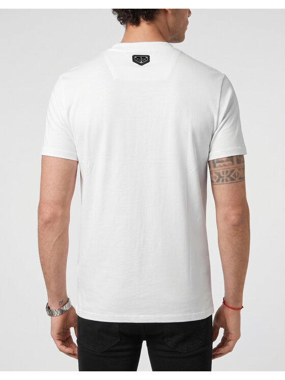 PHILIPP PLEIN PHILIPP PLEIN T-Shirt 31614 Biały Regular Fit