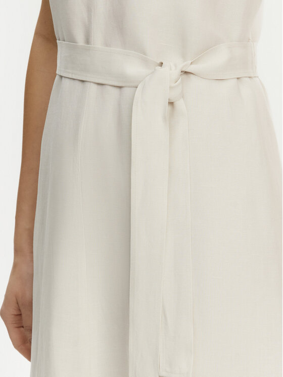 Calvin Klein Calvin Klein Sukienka letnia K20K208424 Beżowy Regular Fit