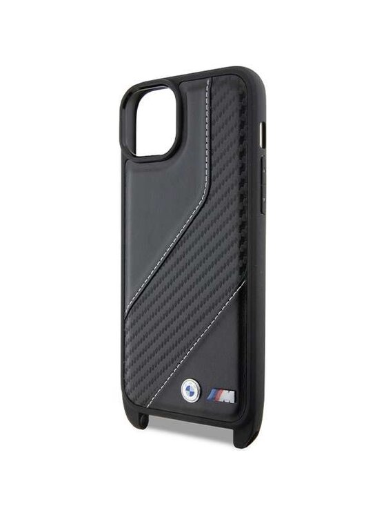BMW Motorsport BMW Motorsport Etui na telefon Apple iPhone 15 Plus Czarny