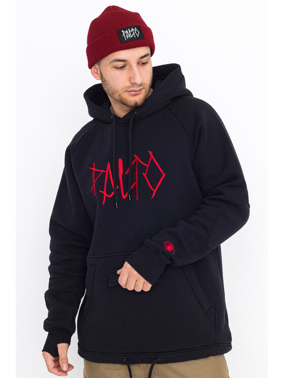 Palto Palto Bluza Logo Czarny Comfort Fit