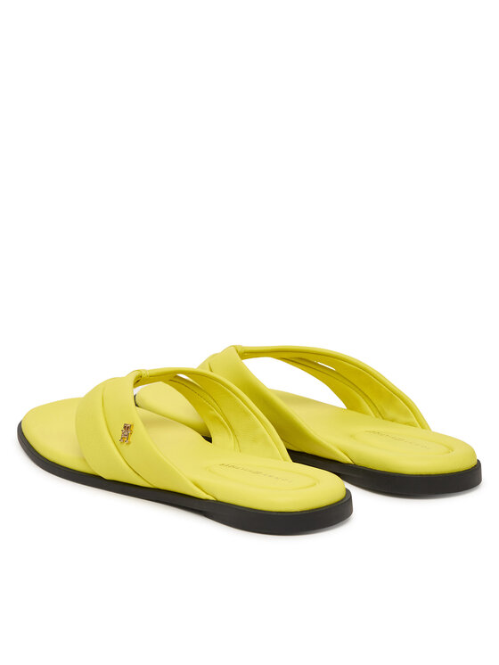 Tommy Hilfiger Tommy Hilfiger Čības uz pirksta FW0FW09216 Dzeltens