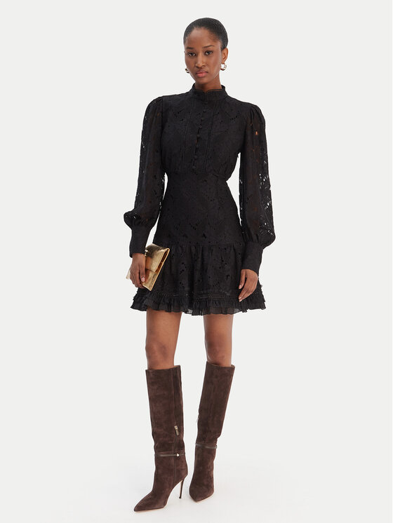 Bardot Bardot Koktejlové šaty Olessia 60268DB1 Čierna Slim Fit