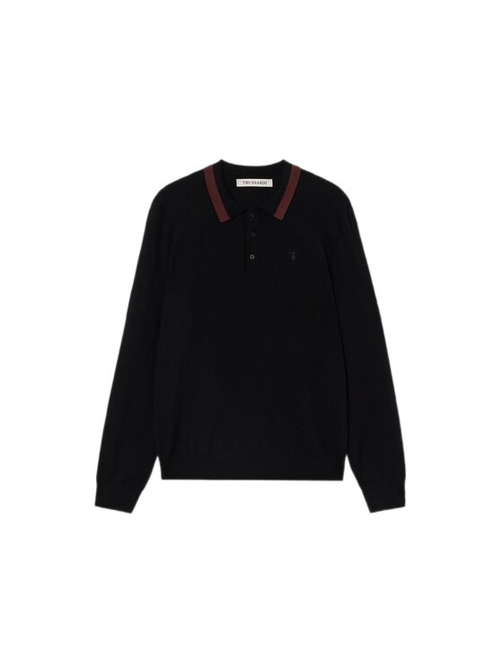 Trussardi Trussardi Cardigan M0198000021N033 Nero Regular Fit