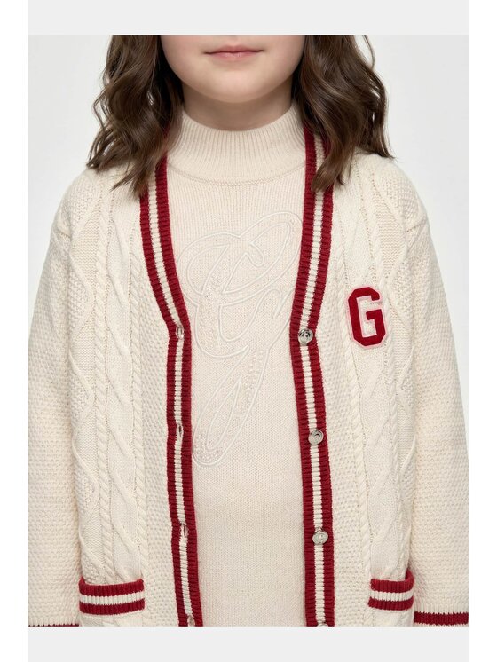 Guess Kids Guess Kids Sweter 180750 Beżowy Classic Fit