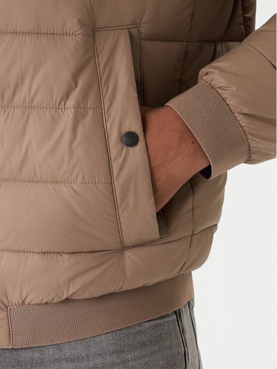 BOSS BOSS Преходно яке Odenis 50543616 Бежов Regular Fit