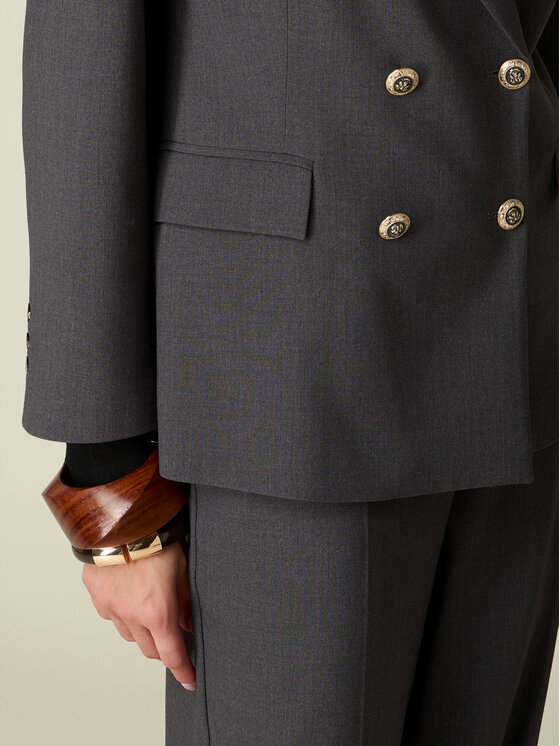 Oltre Oltre Giacca da abito Q036R004669N023 Grigio Regular Fit