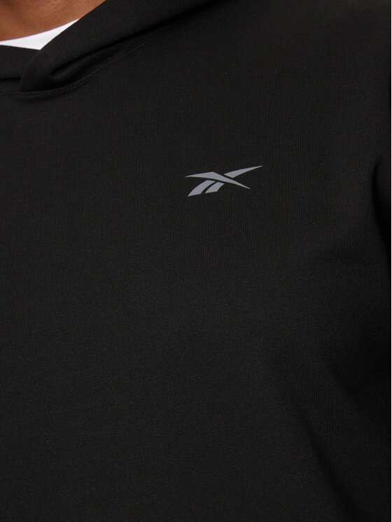 Reebok Reebok Μπλούζα Strength Hoodie 100070728 Μαύρο Regular Fit