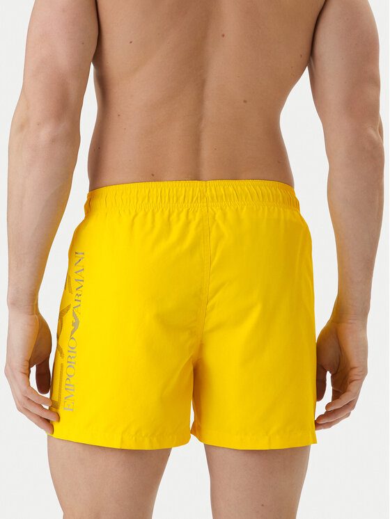 EA7 Emporio Armani EA7 Emporio Armani Plavecké šortky 7M002001 AF14497 M2004 Žlutá Regular Fit