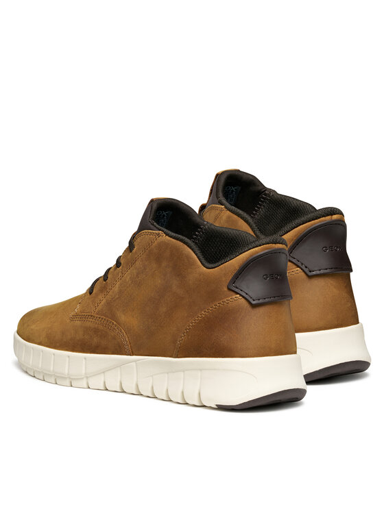 Geox Geox Sneakersy U Flextride Plus U56MAB 000FF C6002 Brązowy