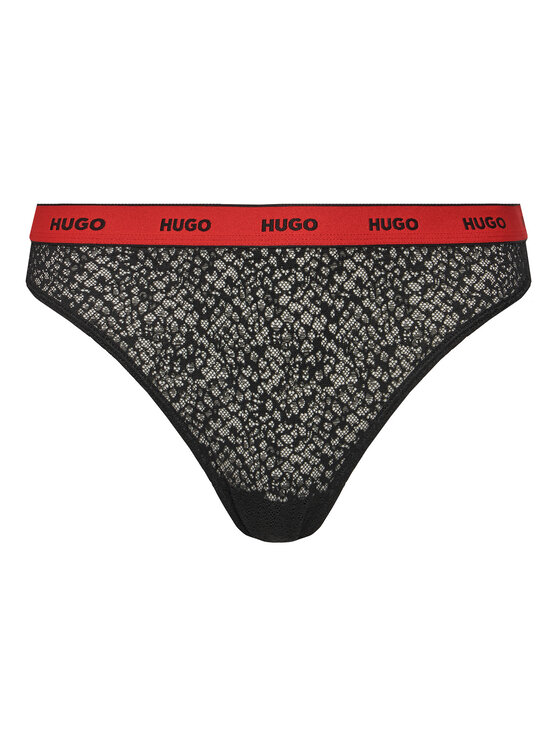 HUGO HUGO Set 3 parov spodnjih hlačk 50535254 Črna