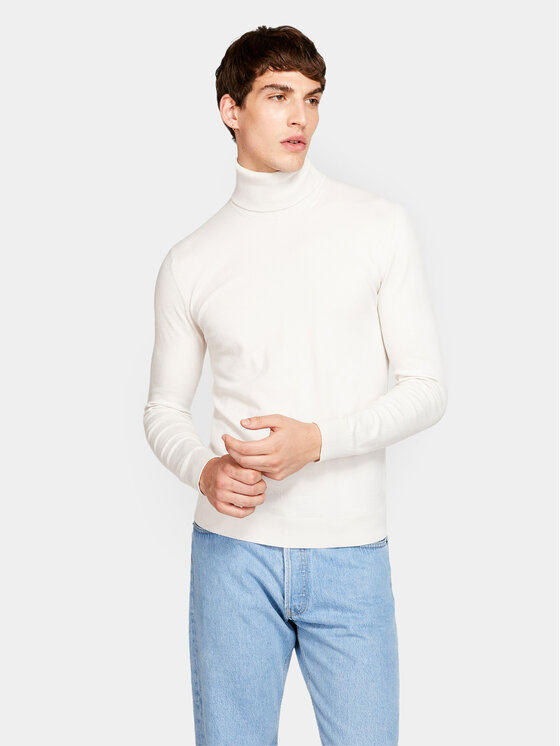 Sisley Sisley Dolčevita 10F2S2244 Bež Slim Fit