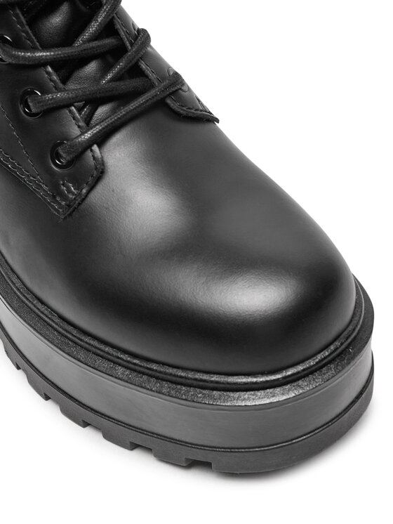 Calvin Klein Jeans Calvin Klein Jeans Pohodni čevlji Flatform YW0YW01535 Črna