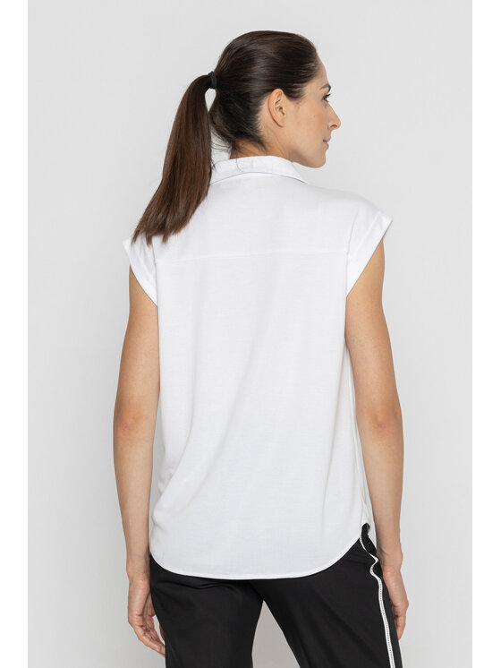 Deni Cler Milano Deni Cler Milano Koszula T-DC-1256-D5-46-10-1 Biały Regular Fit