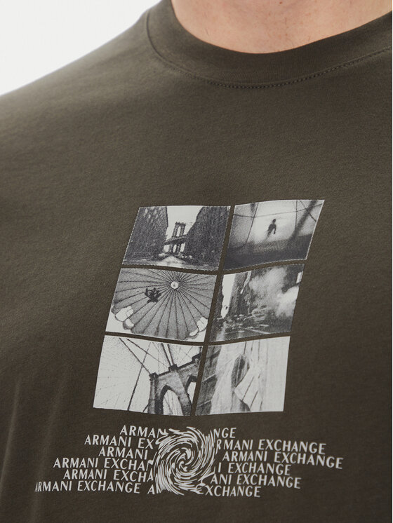 Armani Exchange Armani Exchange Majica XM000565 AF10356 U8120 Črna Regular Fit