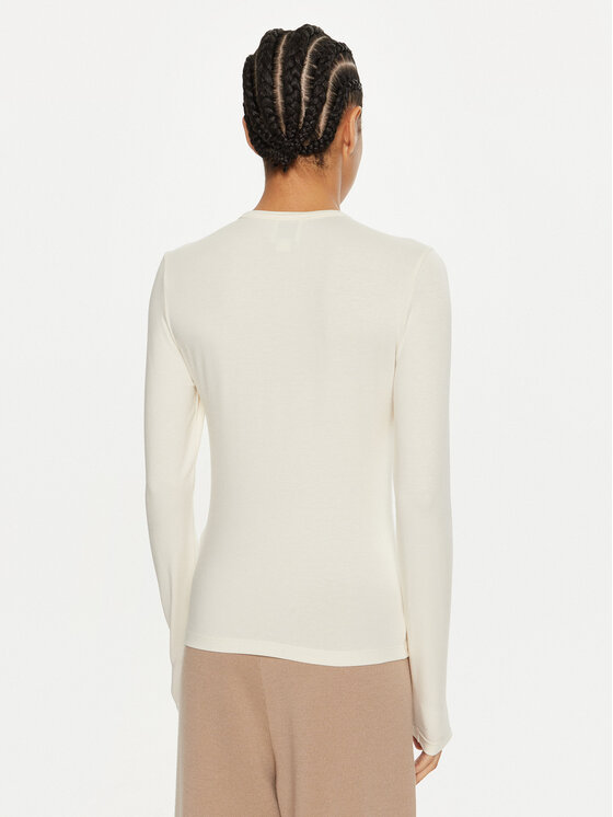 Calvin Klein Calvin Klein Μπλουζάκι K20K207745 Εκρού Regular Fit