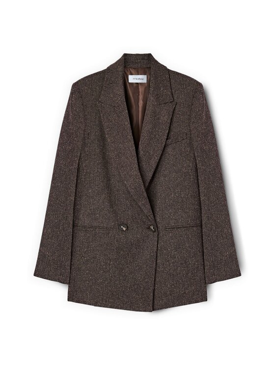 Motivi Motivi Giacca outdoor Q032Q001045N0Z2 Marrone Over Fit