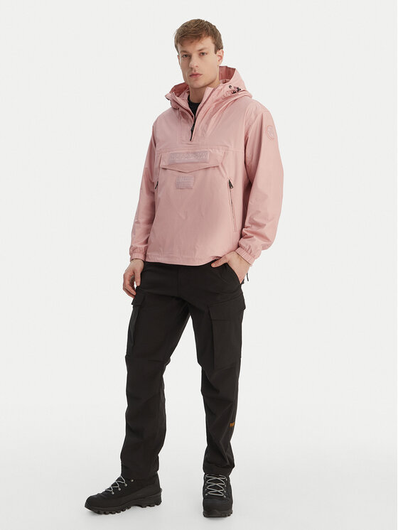 Napapijri Napapijri Anorak RF Next WB NP0A4FI3 Roza Loose Fit