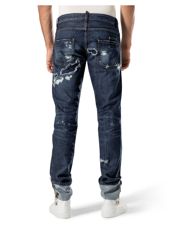 PHILIPP PLEIN PHILIPP PLEIN Jeans 30752 Blu Straight Fit